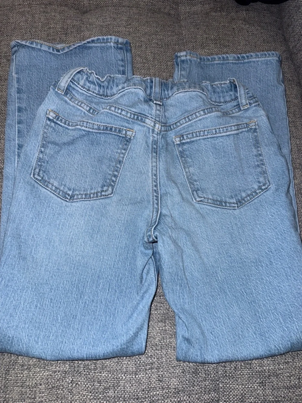 Old navy girls 10/12 Jean bundle high rise flare and wide leg baggy